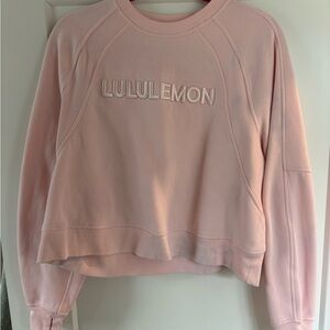 Lululemon Pink Sweatshirt
